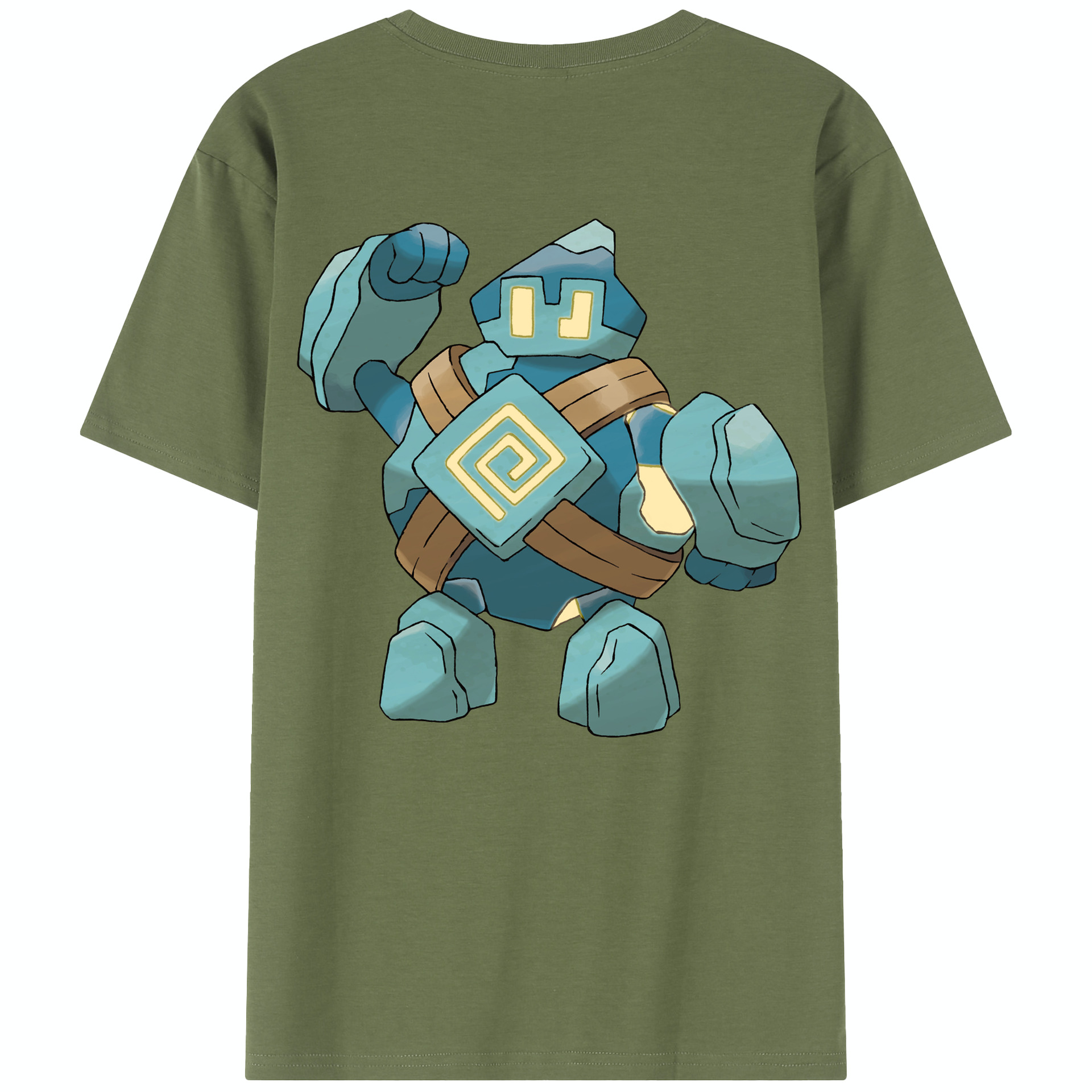 （画像用） ポケットモンスター Pokémon 綿100％半袖Tシャツ（背面プリント）